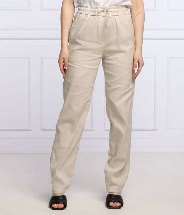 Льняные брюки Loose fit Marc Cain, желтый
Льняные брюки Loose fit Marc Cain, желтый