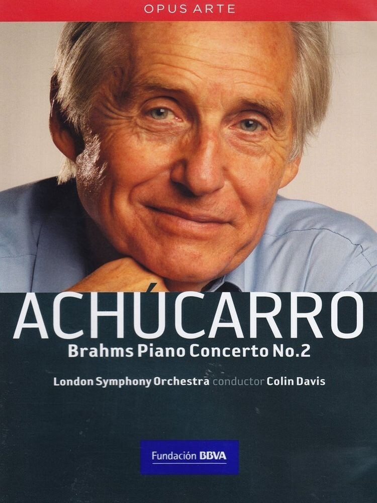 Диск DVD Achucarro: Brahms Piano Concer
Диск DVD Achucarro: Brahms Piano Concer