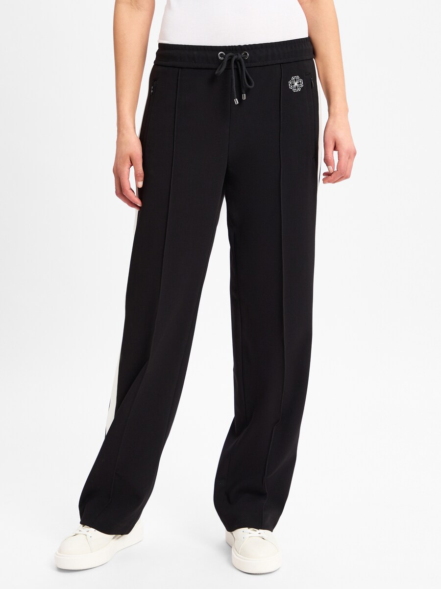 Свободные плиссированные брюки MAC Chiara, черный 
Свободные плиссированные брюки MAC Chiara, черный