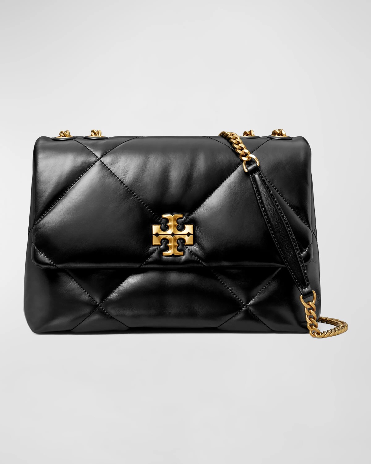 Стеганая трансформируемая сумка через плечо Kira Diamond Tory Burch, цвет Black
Стеганая трансформируемая сумка через плечо Kira Diamond Tory Burch, цвет Black