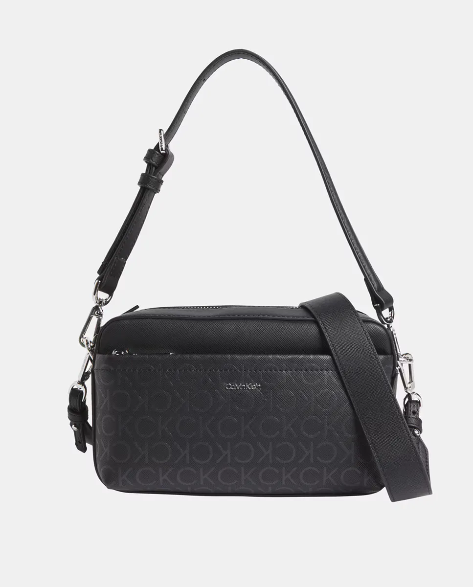 Сумка через плечо с монограммой Calvin Klein, черный
Сумка через плечо с монограммой Calvin Klein, черный
