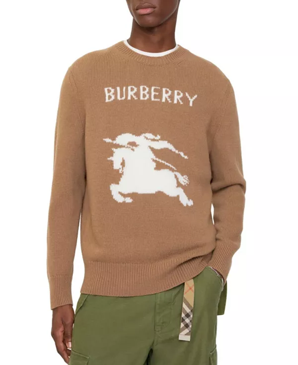 Шерстяной кашемировый свитер Ekd Burberry, бежевый
Шерстяной кашемировый свитер Ekd Burberry, бежевый