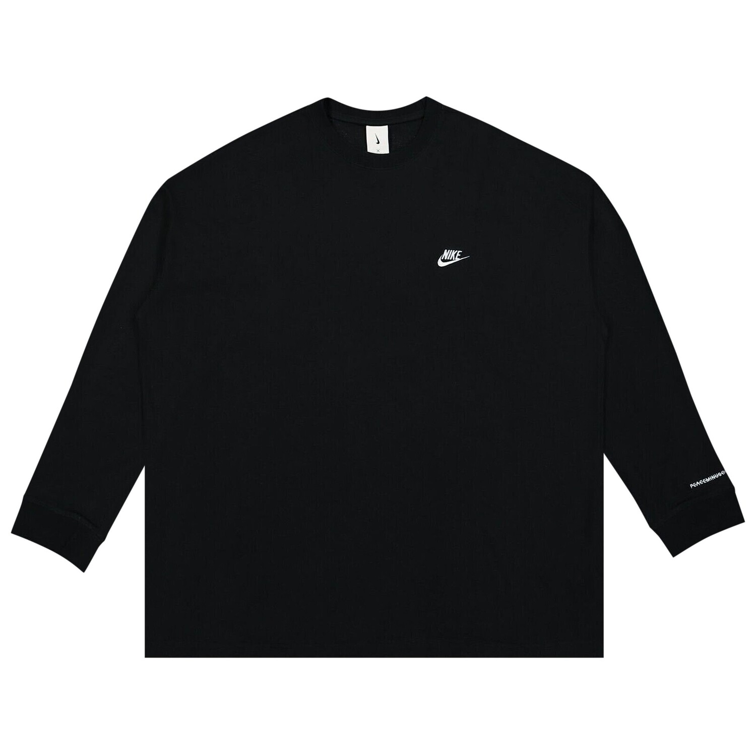 Футболка с длинным рукавом Nike x PEACEMINUSONE G-Dragon Черная, Черный, Футболка с длинным рукавом Nike x PEACEMINUSONE G-Dragon Черная
Футболка с длинным рукавом Nike x PEACEMINUSONE G-Dragon Черная, Черный, Футболка с длинным рукавом Nike x PEACEMINUSONE G-Dragon Черная