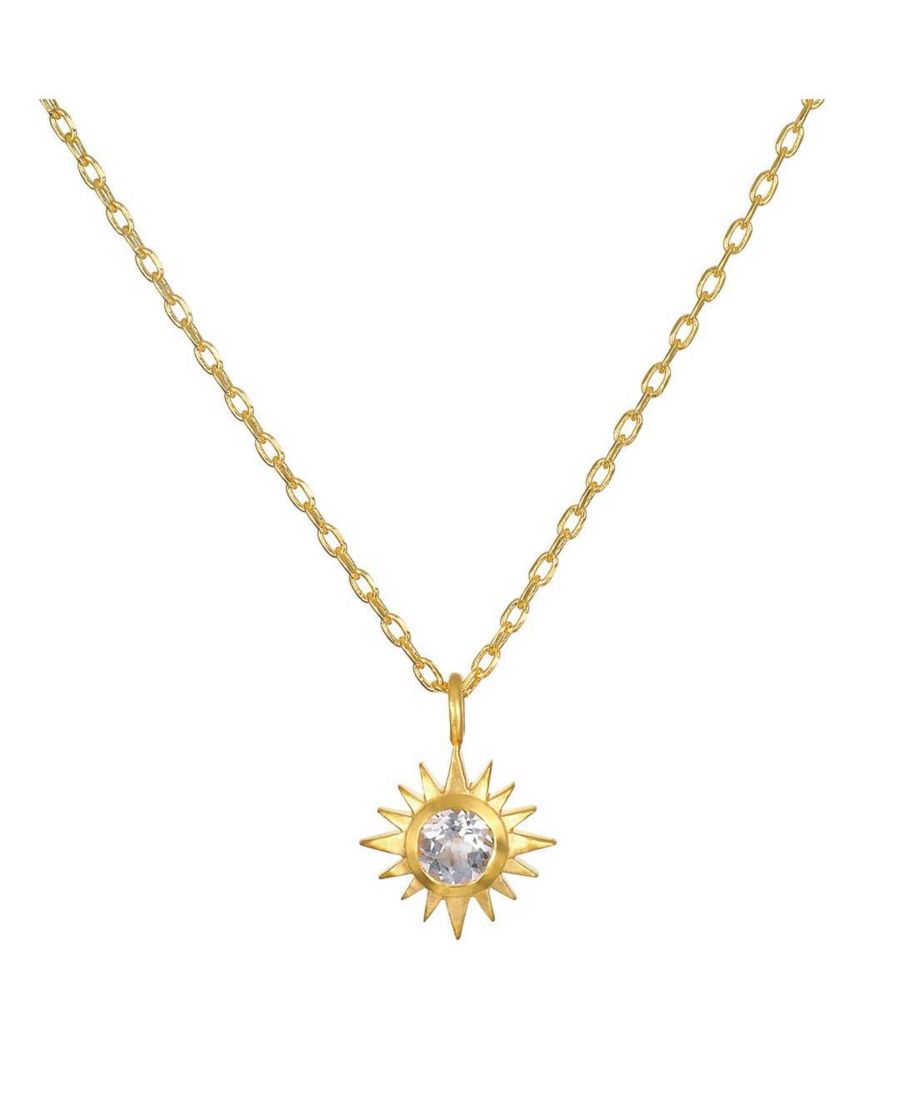 Колье Gaining Clarity с белым топазом в форме звезды - регулируемое, элегантное, сверкающее колье Satya Jewelry, No Color
Колье Gaining Clarity с белым топазом в форме звезды - регулируемое, элегантное, сверкающее колье Satya Jewelry, No Color