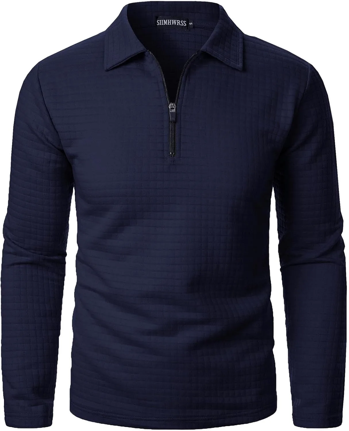 Мужская поло с длинным рукавом и 1/4 молнией QUNPIU
Мужская поло с длинным рукавом и 1/4 молнией QUNPIU