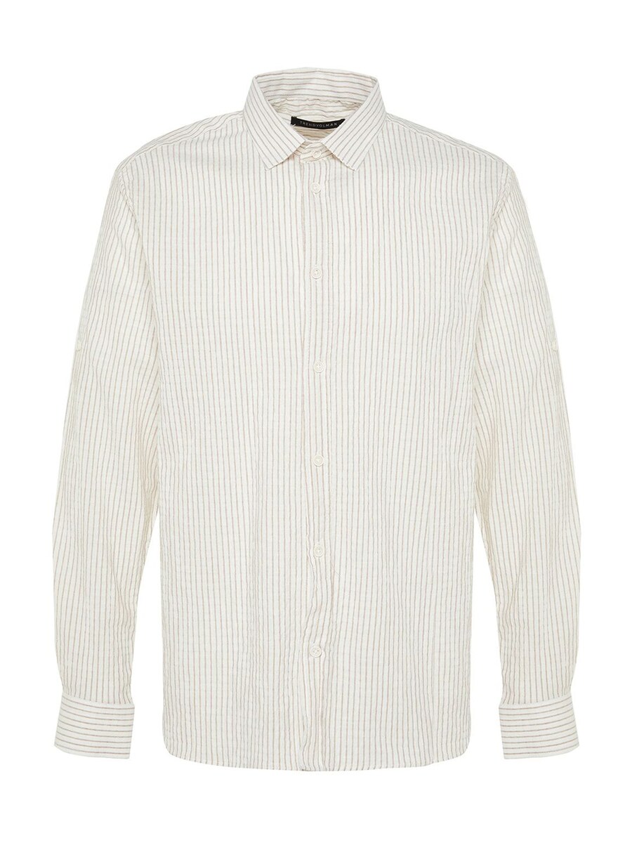 Рубашка обычного кроя на пуговицах Trendyol, цвет Beige/Camel
Рубашка обычного кроя на пуговицах Trendyol, цвет Beige/Camel