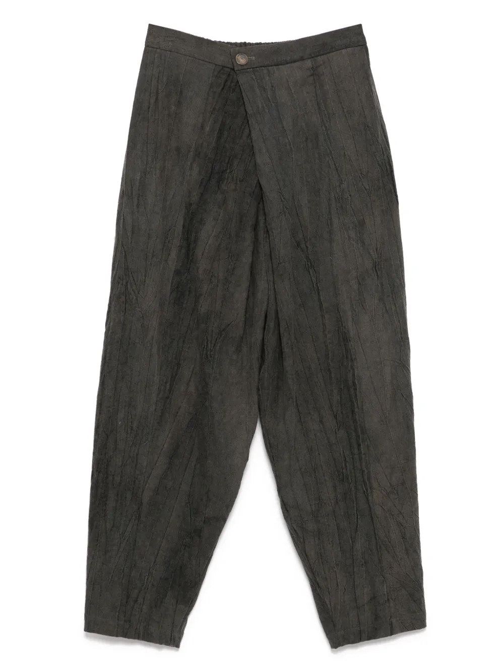 Брюки с низким шаговым швом CHIAHUNG SU, зеленый
Брюки с низким шаговым швом CHIAHUNG SU, зеленый