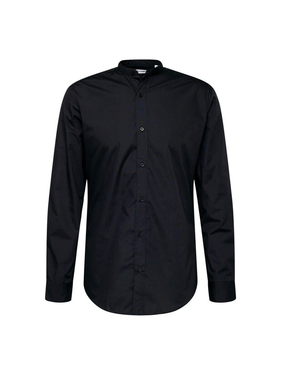 Повседневная рубашка JACK & JONES Slim fit Button Up Shirt JOE, черный 
Повседневная рубашка JACK & JONES Slim fit Button Up Shirt JOE, черный