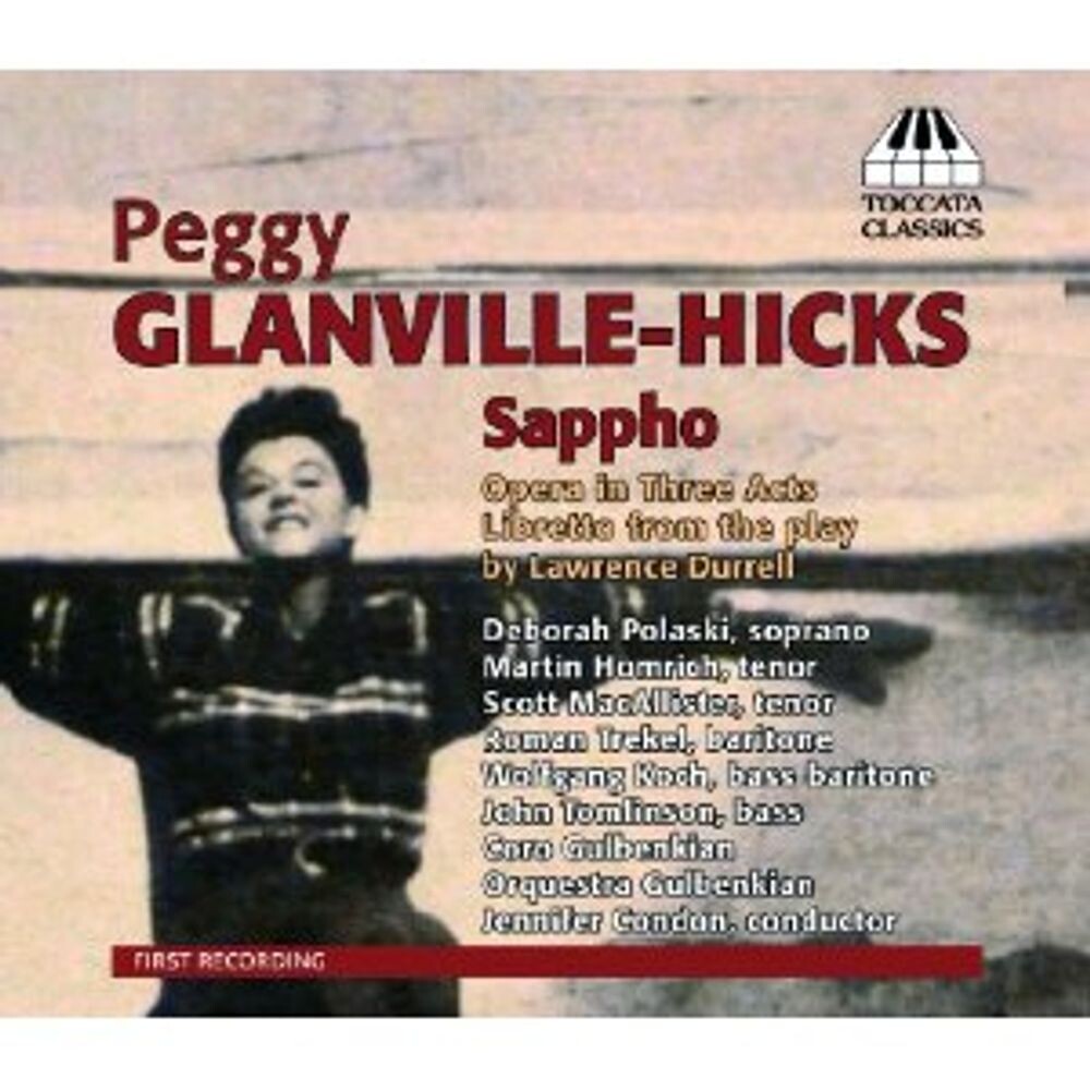 Диск CD Glanville-Hicks: Sappho - Peggy Glanville-Hicks
Диск CD Glanville-Hicks: Sappho - Peggy Glanville-Hicks