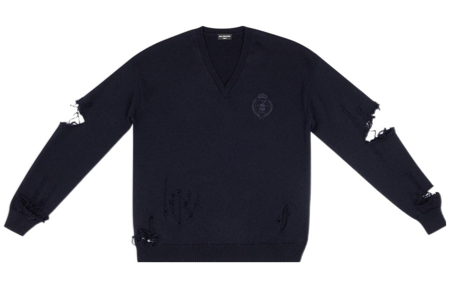 Свитер мужской темно-синий Balenciaga, темно-синий
Свитер мужской темно-синий Balenciaga, темно-синий