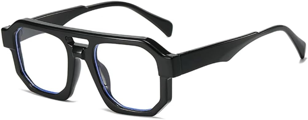 Солнцезащитные очки для мужчин и женщин - защита UV400 - двойные перемычки, градиентные линзы, стиль панк, для занятий спортом на открытом воздухе и вождения DSVIGF, Black Clear
Солнцезащитные очки для мужчин и женщин - защита UV400 - двойные перемычки, градиентные линзы, стиль панк, для занятий спортом на открытом воздухе и вождения DSVIGF, Black Clear