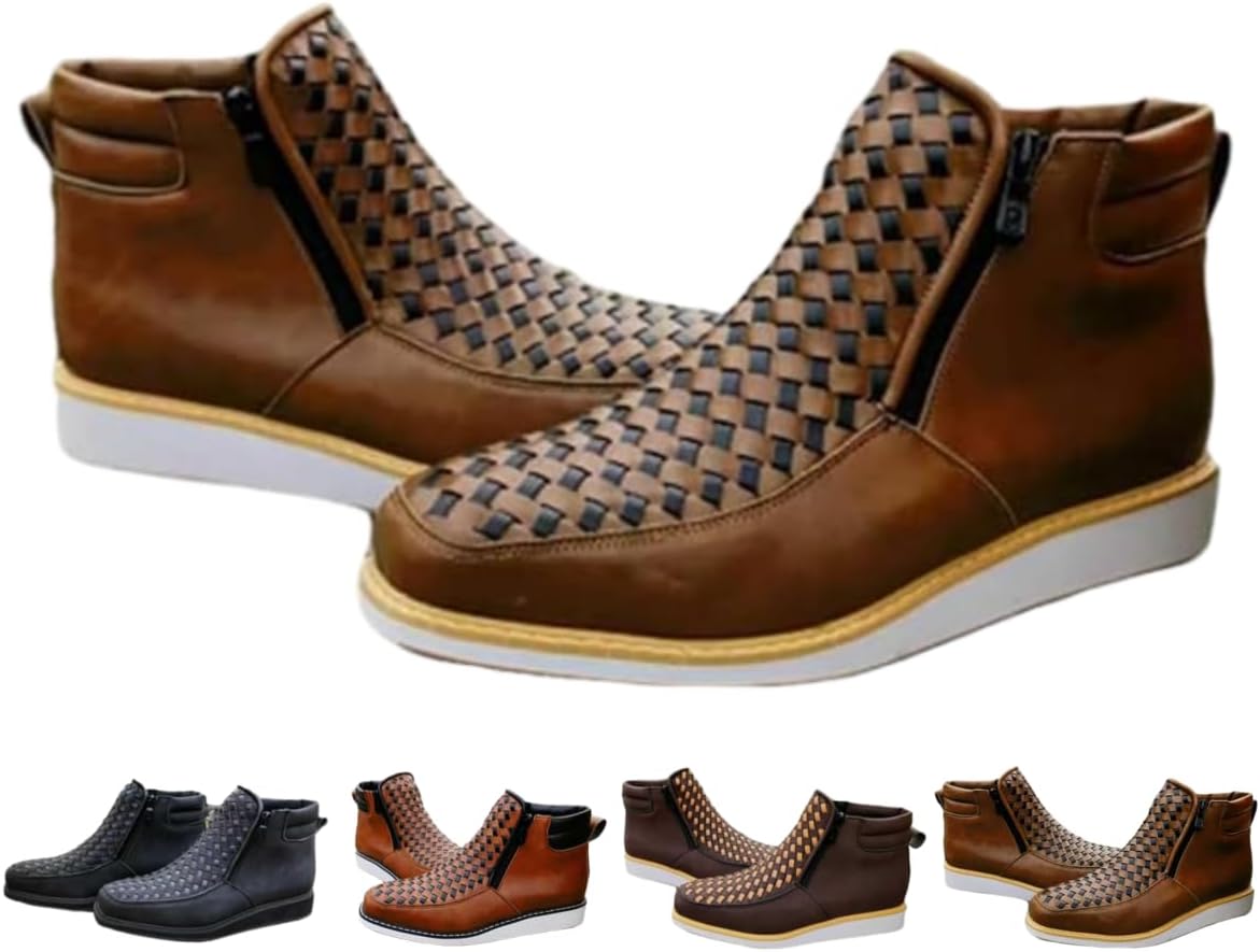 Ковбойские сапоги ручной работы в западном стиле - мужские кожаные рабочие сапоги с квадратным носком и двойной боковой молнией Generic, хаки
Ковбойские сапоги ручной работы в западном стиле - мужские кожаные рабочие сапоги с квадратным носком и двойной боковой молнией Generic, хаки