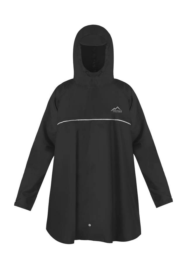 Детское дождевик-пончо mawsynram Normani, черный 
Детское дождевик-пончо mawsynram Normani, черный