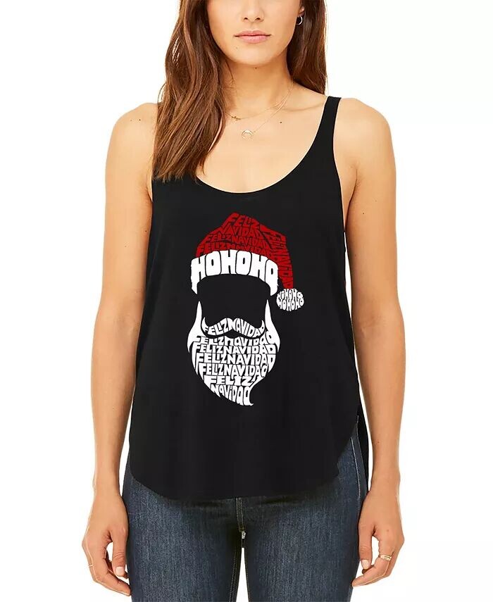 Женская струящаяся майка Feliz Navidad Santa Claus Premium Word Art LA Pop Art, черный
Женская струящаяся майка Feliz Navidad Santa Claus Premium Word Art LA Pop Art, черный