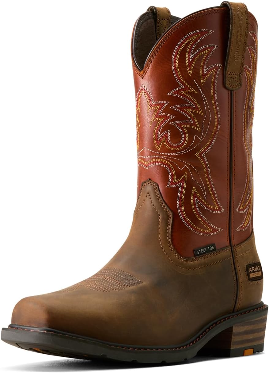 Мужские ботинки ARIAT Ironside с квадратным носком и стальным носком, Dark Earth/Brick
Мужские ботинки ARIAT Ironside с квадратным носком и стальным носком, Dark Earth/Brick