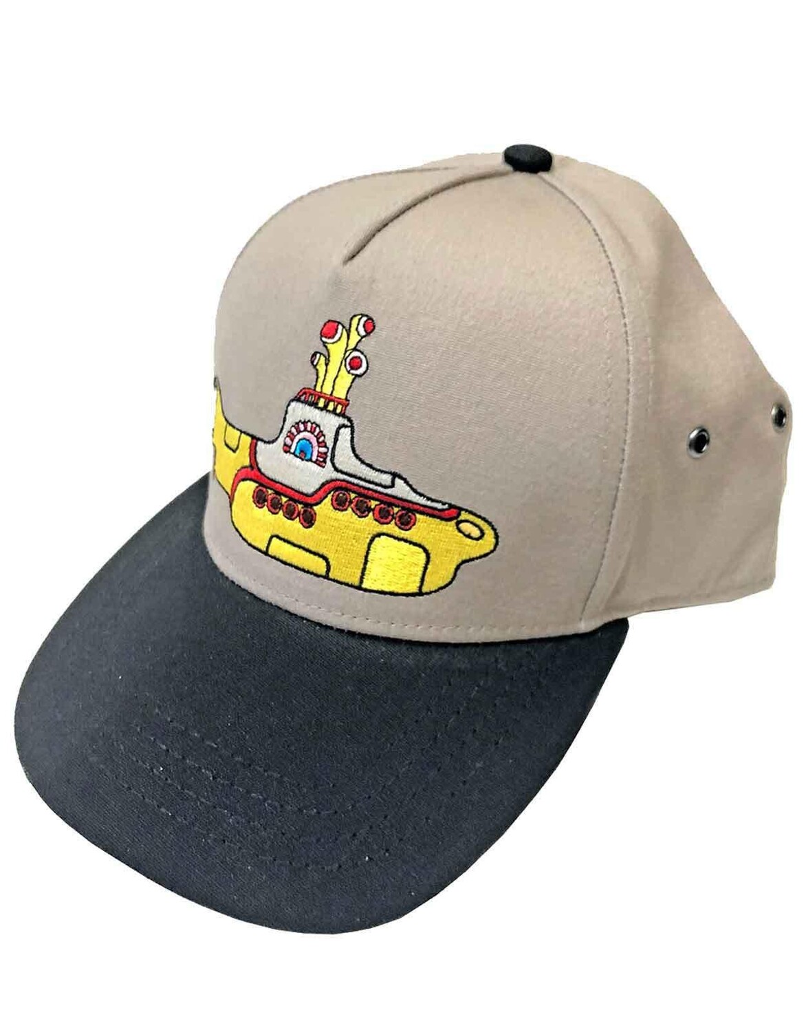 Желтая бейсболка с ремешком на спине Submarine Beatles, коричневый 
Желтая бейсболка с ремешком на спине Submarine Beatles, коричневый