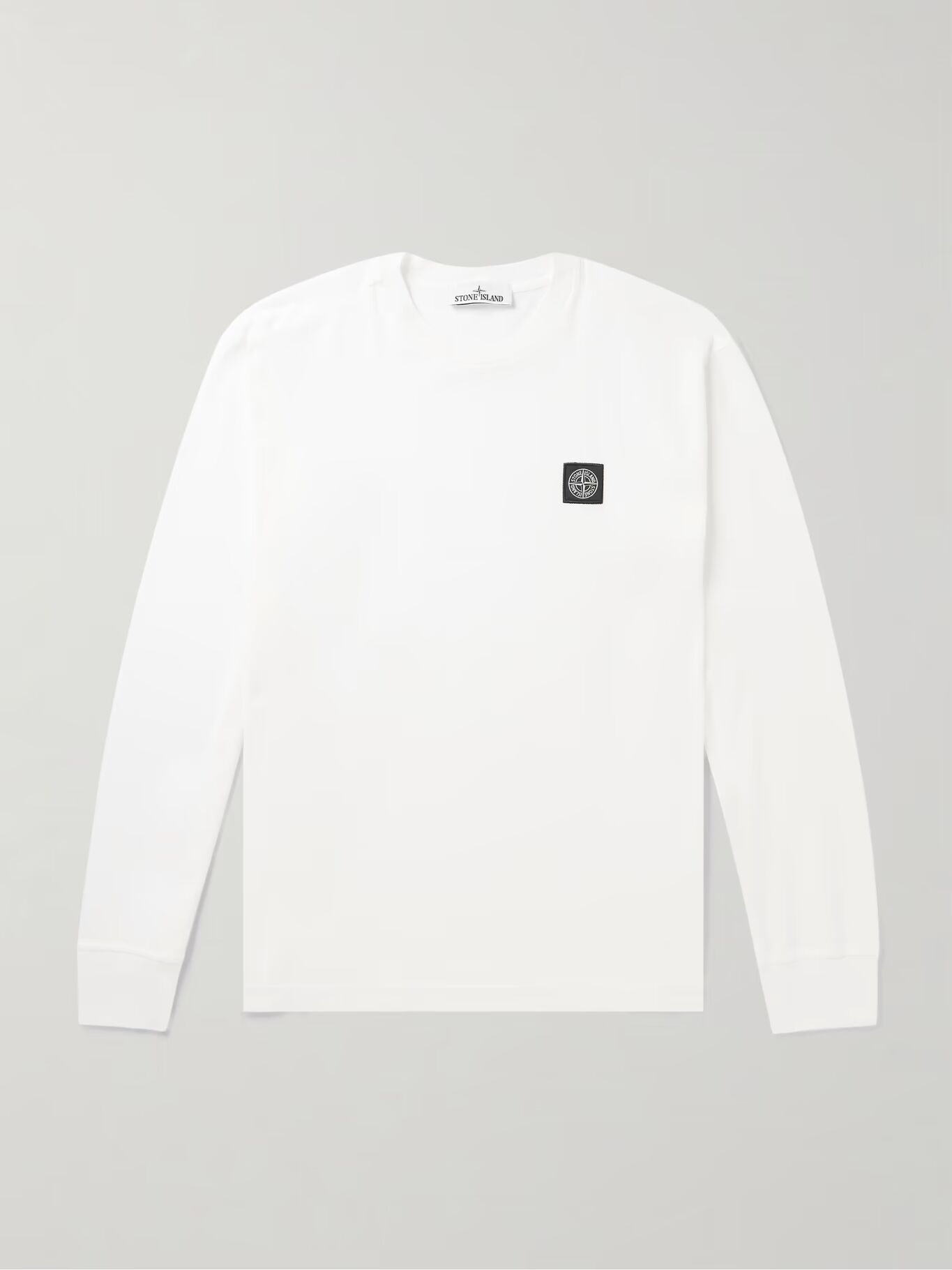 Футболка из хлопкового джерси с аппликацией логотипа, окрашенная в готовом виде STONE ISLAND, белый
Футболка из хлопкового джерси с аппликацией логотипа, окрашенная в готовом виде STONE ISLAND, белый
