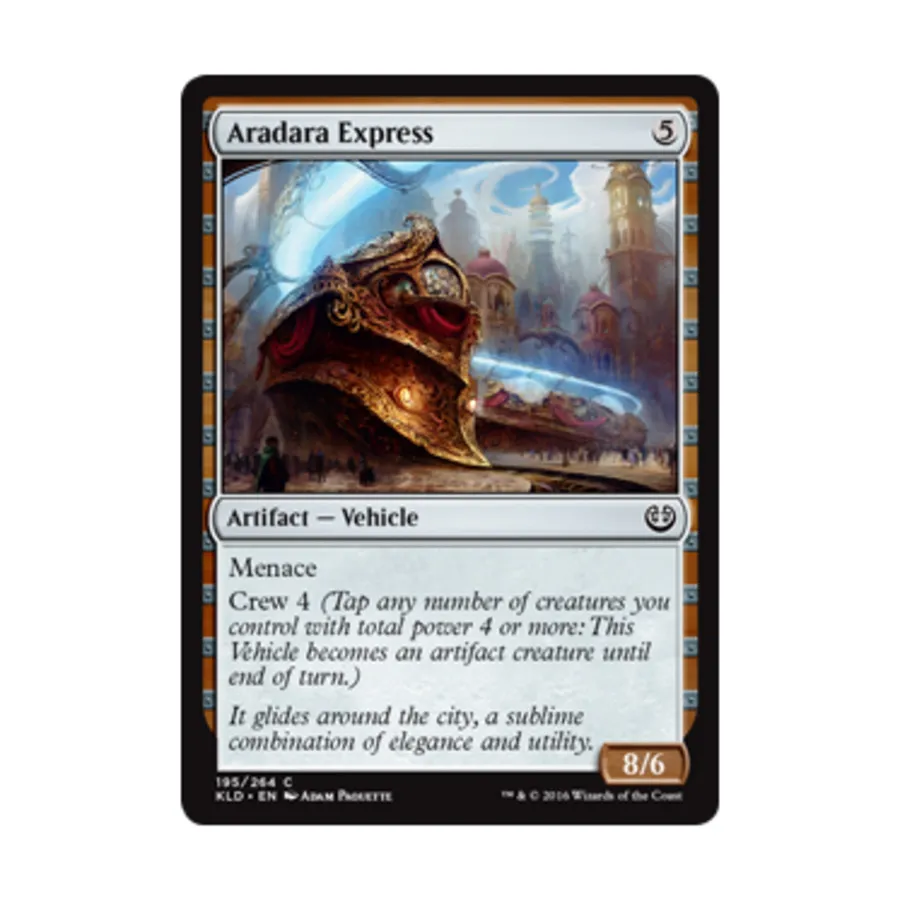 CCG Арадара Экспресс (К), MTG - Kaladesh
CCG Арадара Экспресс (К), MTG - Kaladesh