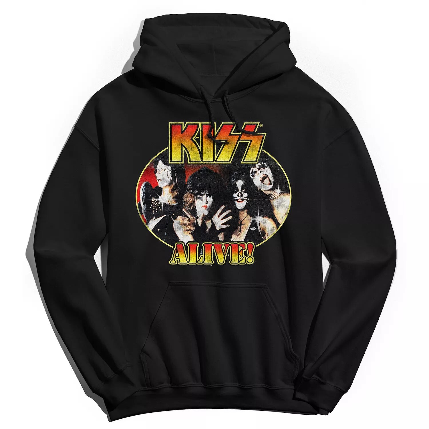 Мужская винтажная толстовка Kiss Alive Licensed Character
Мужская винтажная толстовка Kiss Alive Licensed Character