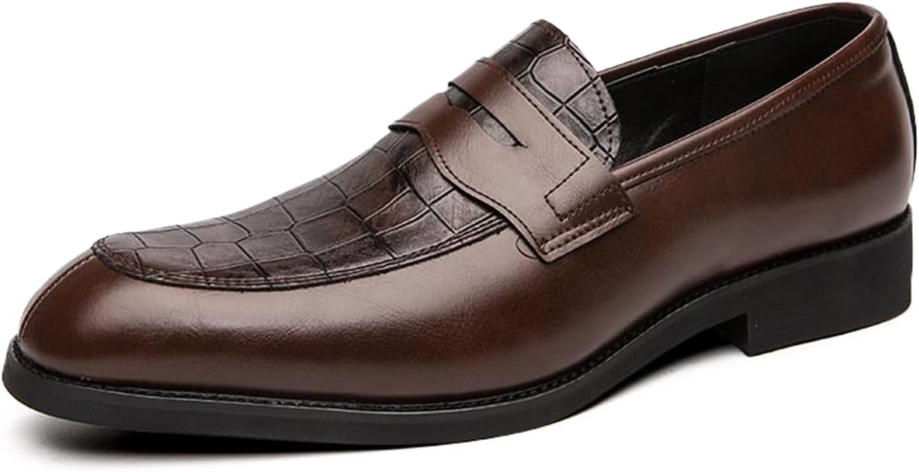 Мужские лоферы с каменным узором, повседневные слипоны с мягкой подошвой, деловые оксфорды, уличная классика, свадебная и официальная обувь Aivyfaja, темно-коричневый
Мужские лоферы с каменным узором, повседневные слипоны с мягкой подошвой, деловые оксфорды, уличная классика, свадебная и официальная обувь Aivyfaja, темно-коричневый
