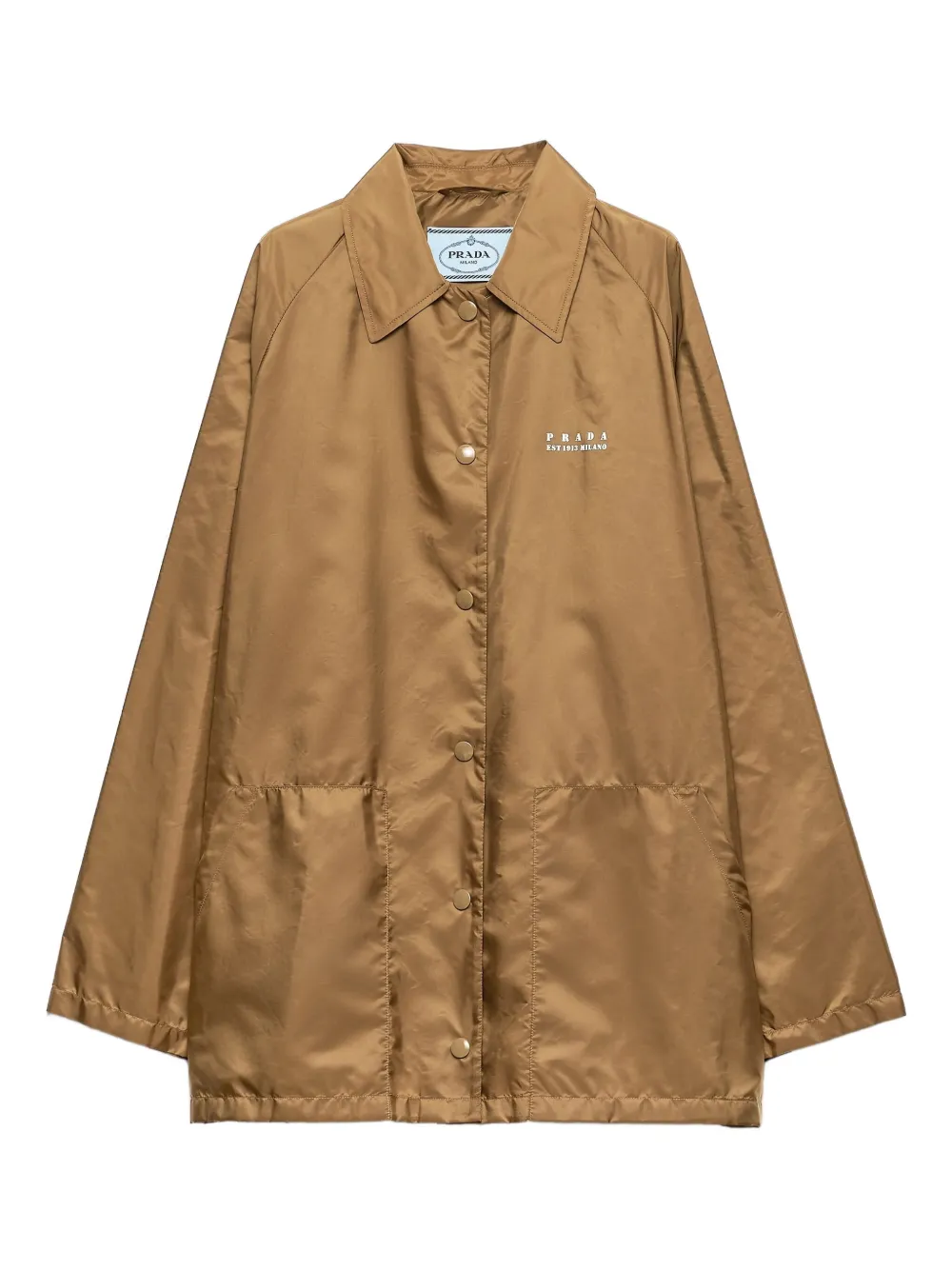 Легкая куртка-блузон Re-Nylon Prada, коричневый
Легкая куртка-блузон Re-Nylon Prada, коричневый