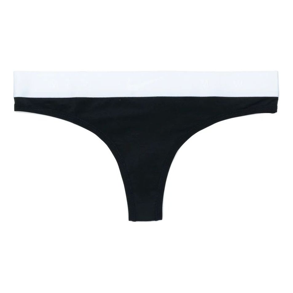(WMNS) Nike x MMW Thong 'Black White'
(WMNS) Nike x MMW Thong 'Black White'