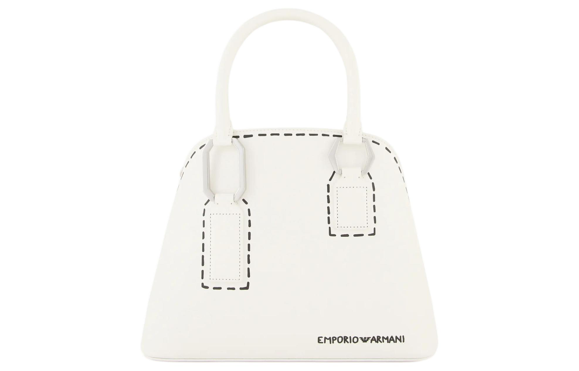 Полиуретановая сумка-шоппер, хозяйственная сумка, плечевая сумка, кроссбоди, женская белая сумка EMPORIO ARMANI
Полиуретановая сумка-шоппер, хозяйственная сумка, плечевая сумка, кроссбоди, женская белая сумка EMPORIO ARMANI
