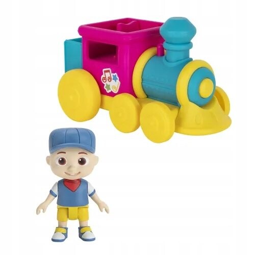 Поезд Cocomelon со звуком и рисунком Jj
Поезд Cocomelon со звуком и рисунком Jj