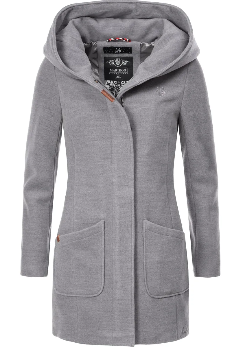 Зимнее пальто Marikoo "Maikoo", качественное пальто с большим капюшоном, серый
Зимнее пальто Marikoo "Maikoo", качественное пальто с большим капюшоном, серый