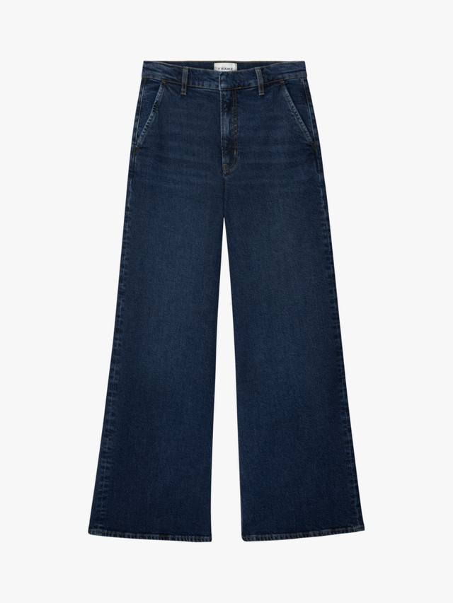 Широкие джинсы FRAME, темно-синий
Широкие джинсы FRAME, темно-синий