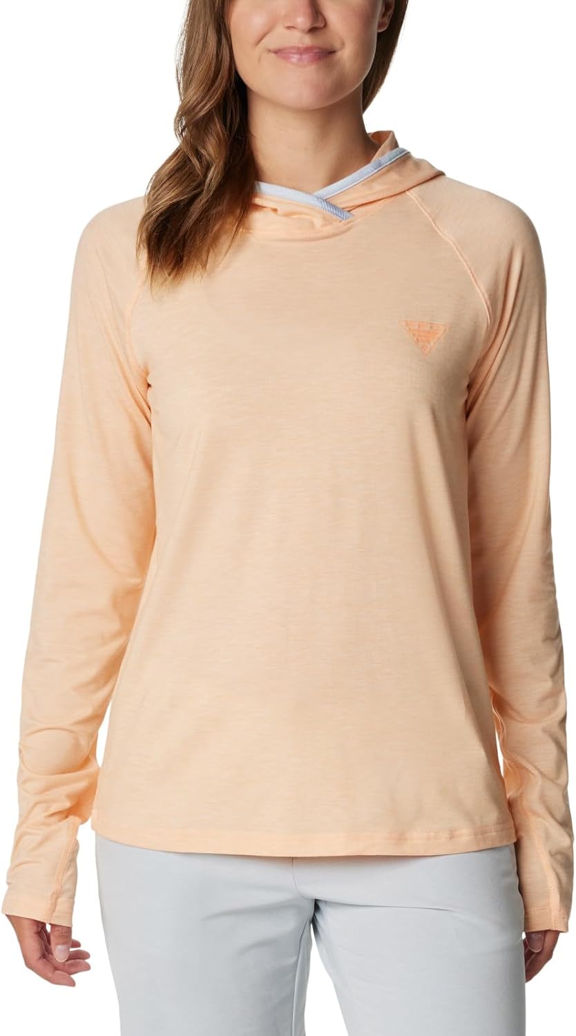 Columbia женская толстовка PFG Uncharted, Peach Fizz Heather
Columbia женская толстовка PFG Uncharted, Peach Fizz Heather
