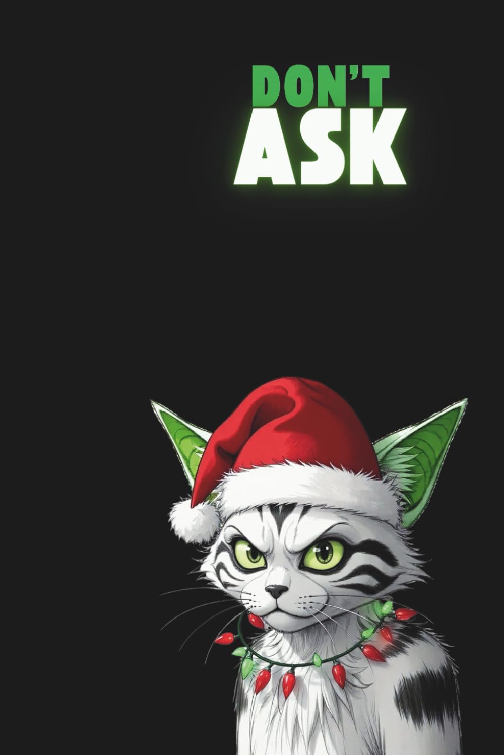 dont ask me: Grumpy Cat Notebook -120 lined pages, wide ruled, size 6x9" Funny Secret Santa Gift, Funny Journal Christmas (Independently published)
dont ask me: Grumpy Cat Notebook -120 lined pages, wide ruled, size 6x9" Funny Secret Santa Gift, Funny Journal Christmas (Independently published)