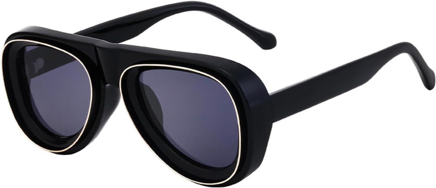 Винтажные солнцезащитные очки для женщин и мужчин, мужские солнцезащитные очки в вогнутой оправе, панк, роскошные, популярные, с большой оправой TKKTLLT, Black Silver Black
Винтажные солнцезащитные очки для женщин и мужчин, мужские солнцезащитные очки в вогнутой оправе, панк, роскошные, популярные, с большой оправой TKKTLLT, Black Silver Black