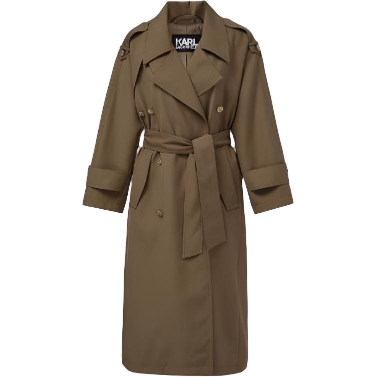 KARL LAGERFELD / Karl Lagerfeld Jeans Тренч, Khaki 
KARL LAGERFELD / Karl Lagerfeld Jeans Тренч, Khaki