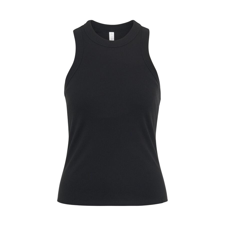 FABLETICS Женская майка в рубчик с высоким воротом и встроенным бюстгальтером
FABLETICS Женская майка в рубчик с высоким воротом и встроенным бюстгальтером