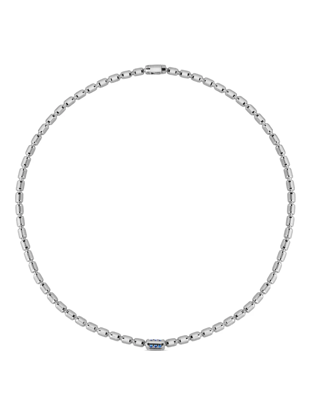 Колье Lumen из белого золота с сапфирами и бриллиантами Officina Bernardi, серебяный
Колье Lumen из белого золота с сапфирами и бриллиантами Officina Bernardi, серебяный