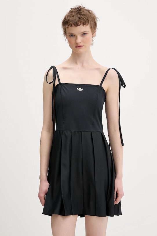 Платье pleated dress Adidas Originals, черный
Платье pleated dress Adidas Originals, черный