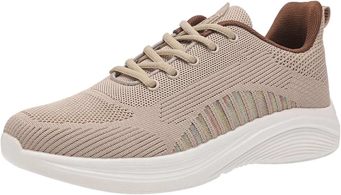 Мужские спортивные прогулочные кроссовки из вязаного материала, легкие, дышащие, модные, удобные, с противоскользящей подошвой, для работы и повседневной носки Generic, хаки
Мужские спортивные прогулочные кроссовки из вязаного материала, легкие, дышащие, модные, удобные, с противоскользящей подошвой, для работы и повседневной носки Generic, хаки