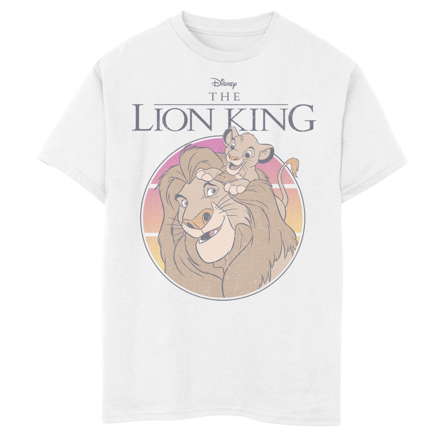 Футболка с плакатом Disney's «Король Лев» для мальчиков 8–20 лет, Муфаса и Симба с изображением заката Disney
Футболка с плакатом Disney's «Король Лев» для мальчиков 8–20 лет, Муфаса и Симба с изображением заката Disney