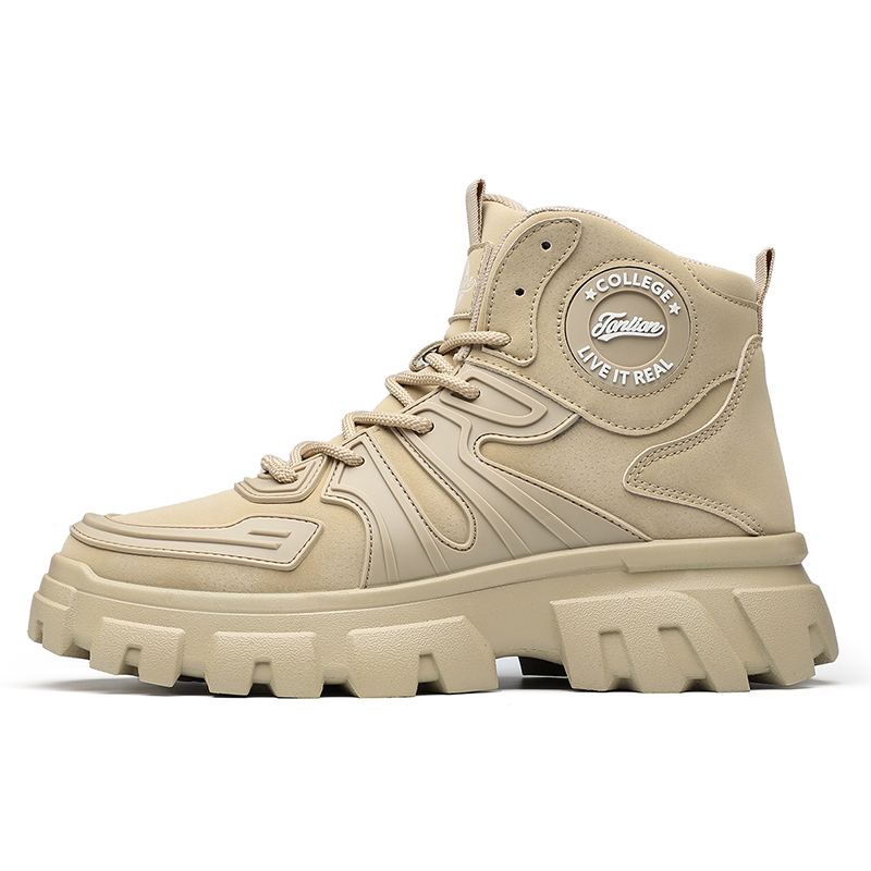 Короткие мужские ботинки Martin 4 см Tonlion, Khaki 
Короткие мужские ботинки Martin 4 см Tonlion, Khaki