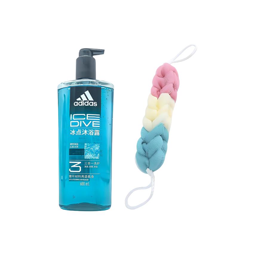 Набор для душа 3 в 1 Ice Point гель для душа увлажняющий эффект 600мл+9-секционная мочалка для ванны * 1 Adidas
Набор для душа 3 в 1 Ice Point гель для душа увлажняющий эффект 600мл+9-секционная мочалка для ванны * 1 Adidas