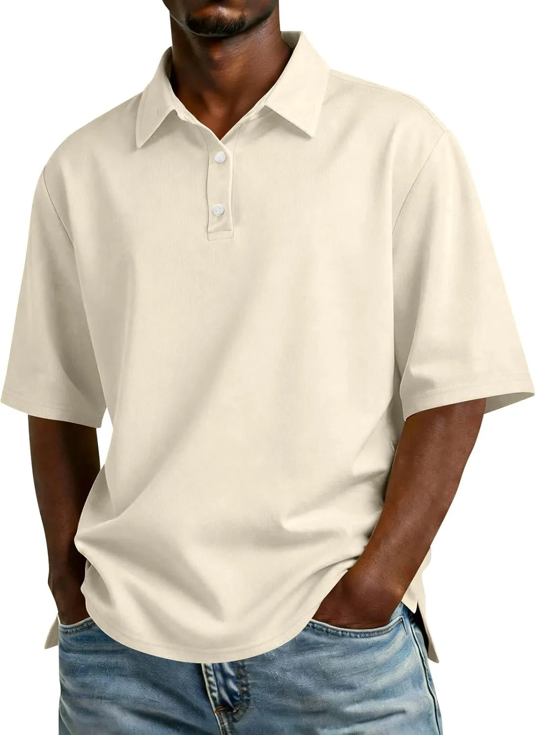 Мужская поло с коротким рукавом, легкая и дышащая
Мужская поло с коротким рукавом, легкая и дышащая