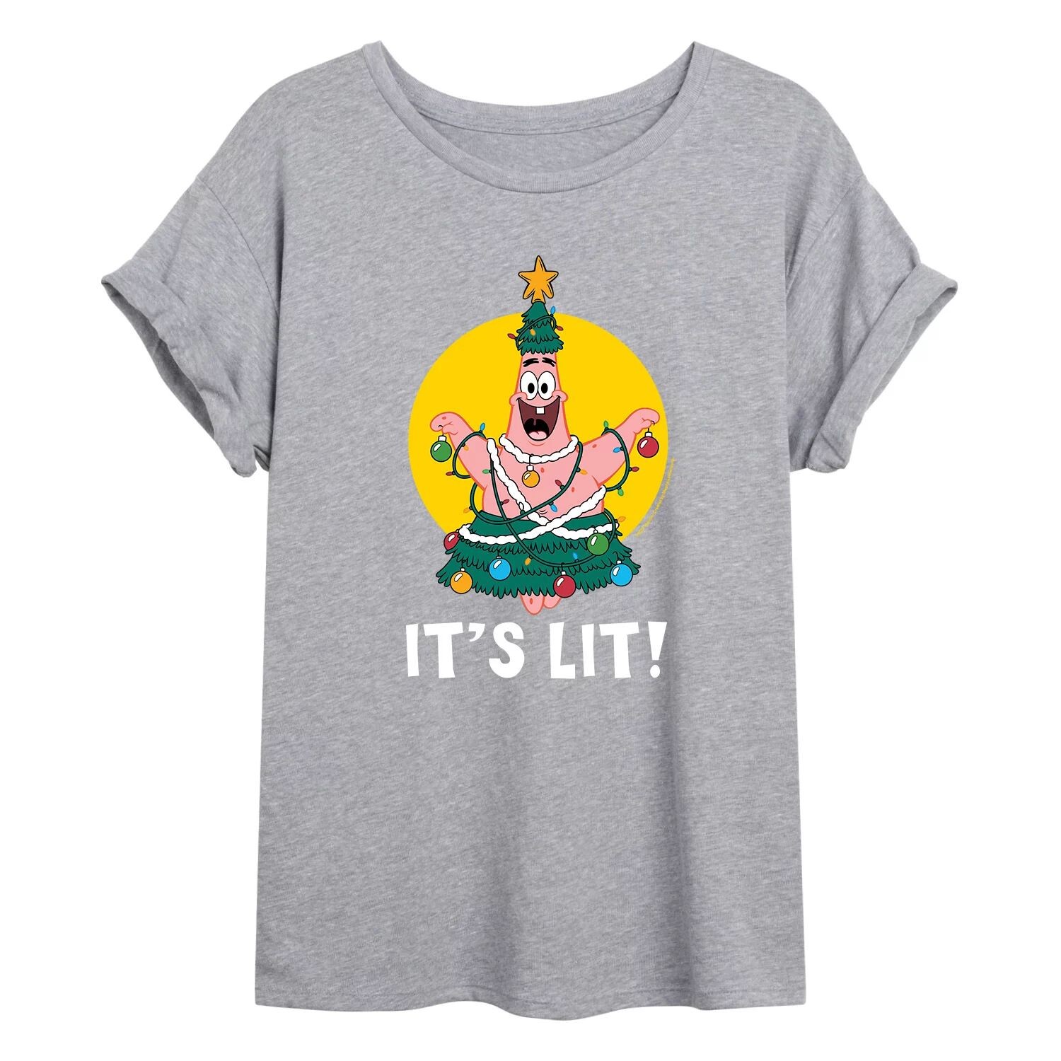 Большая футболка с рисунком SpongeBob It's Lit для юниоров Licensed Character
Большая футболка с рисунком SpongeBob It's Lit для юниоров Licensed Character