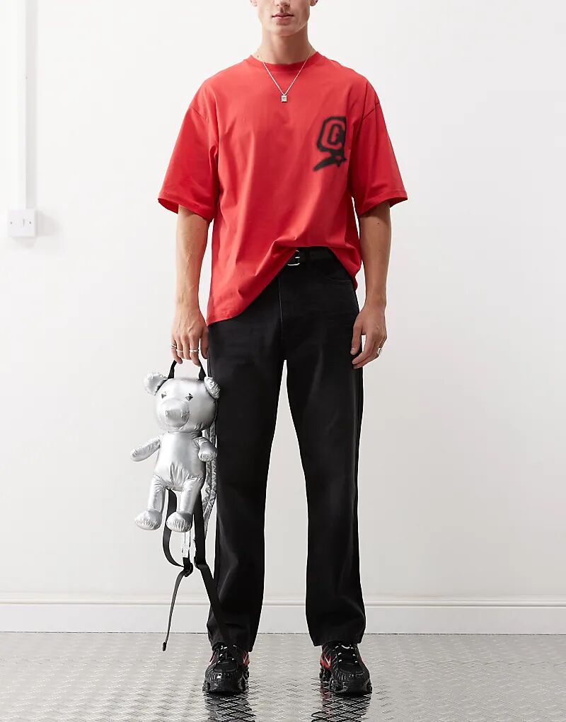 Джинсы прямого кроя COLLUSION X005 черного цвета - ЧЕРНЫЙ
Джинсы прямого кроя COLLUSION X005 черного цвета - ЧЕРНЫЙ