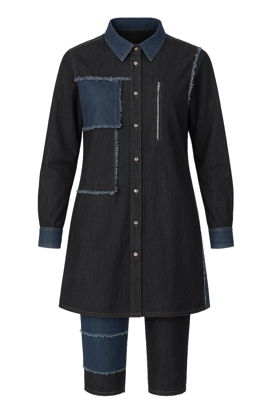 Брючный костюм MODAMIHRAM, черный
Брючный костюм MODAMIHRAM, черный