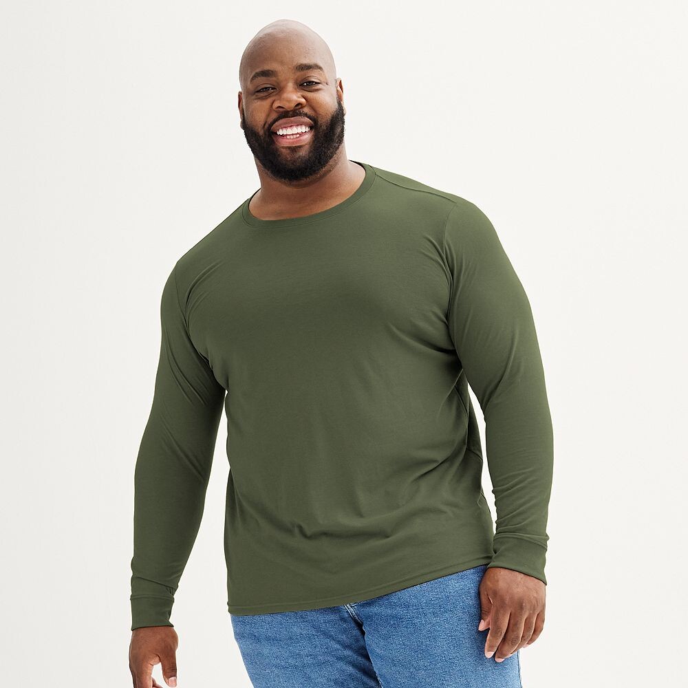 Футболка Big & Tall Sonoma Goods For Life с круглым вырезом, цвет Forest Olive
Футболка Big & Tall Sonoma Goods For Life с круглым вырезом, цвет Forest Olive