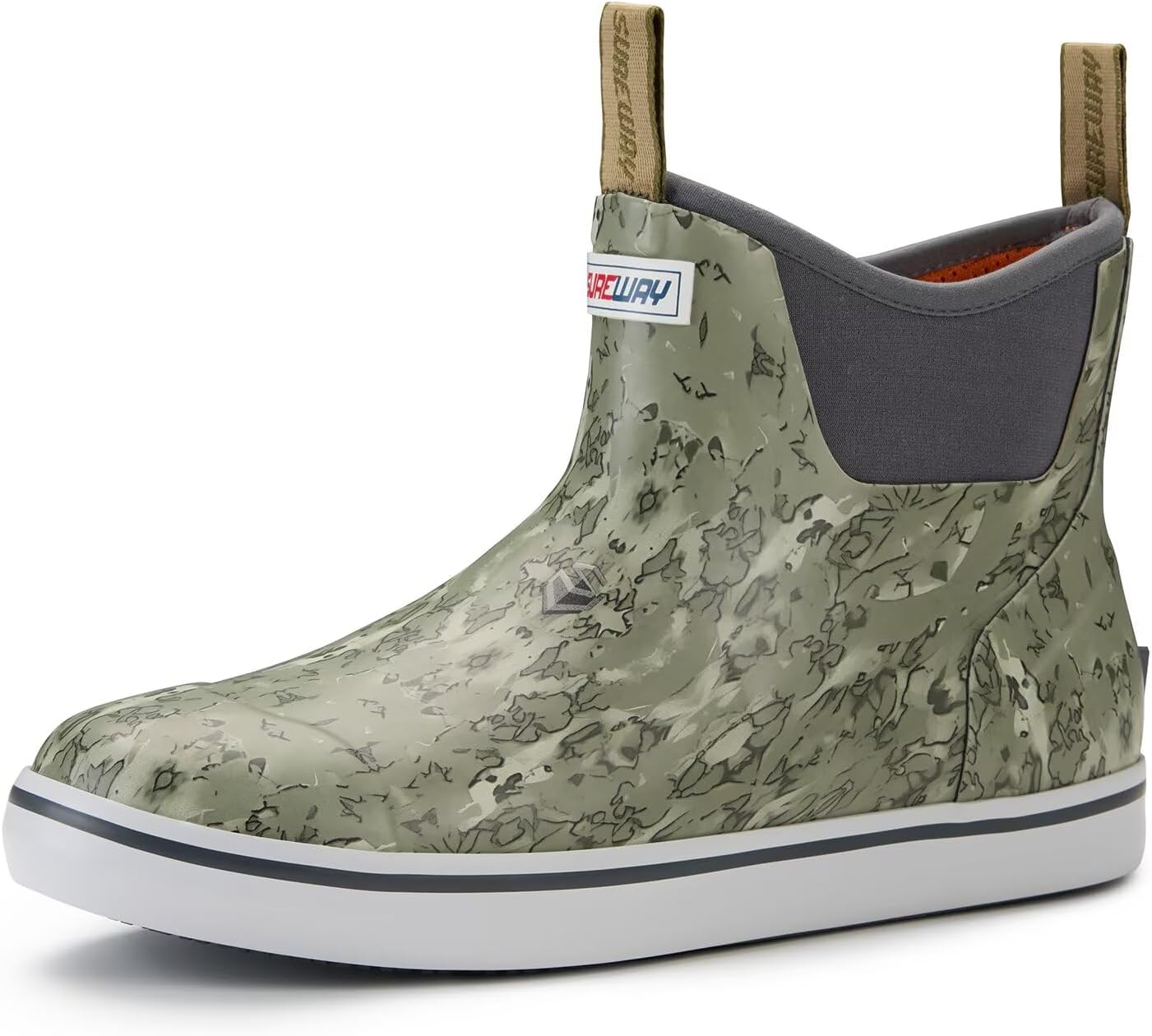 Мужские ботинки SUREWAY для корабельной палубы, профессиональные противоскользящие рыболовные и ботинки для лодки до щиколотки, водонепроницаемые дождевые ботинки, легкие неопрено-резиновые палубные ботинки, Overland
Мужские ботинки SUREWAY для корабельной палубы, профессиональные противоскользящие рыболовные и ботинки для лодки до щиколотки, водонепроницаемые дождевые ботинки, легкие неопрено-резиновые палубные ботинки, Overland