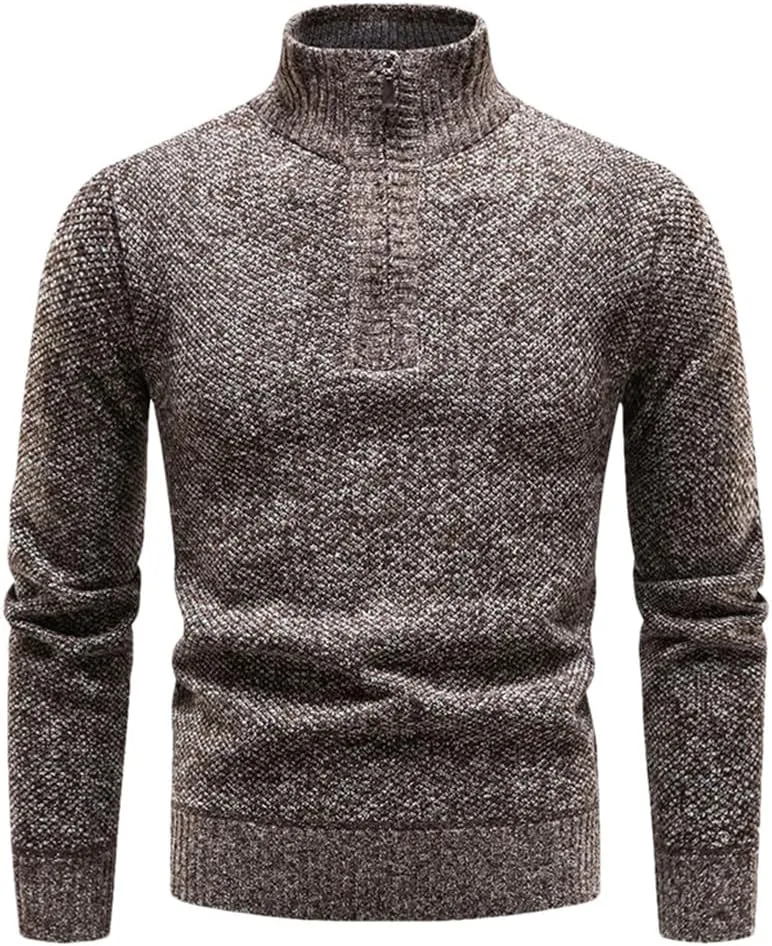 Мужской флисовый полузастегивающийся свитер Pullover толстый теплый вязаный Slim Mock Neck Nlievara
Мужской флисовый полузастегивающийся свитер Pullover толстый теплый вязаный Slim Mock Neck Nlievara