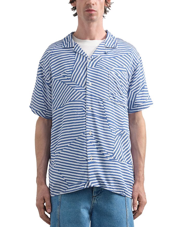 Рубашка Malick YMC, синий 
Рубашка Malick YMC, синий