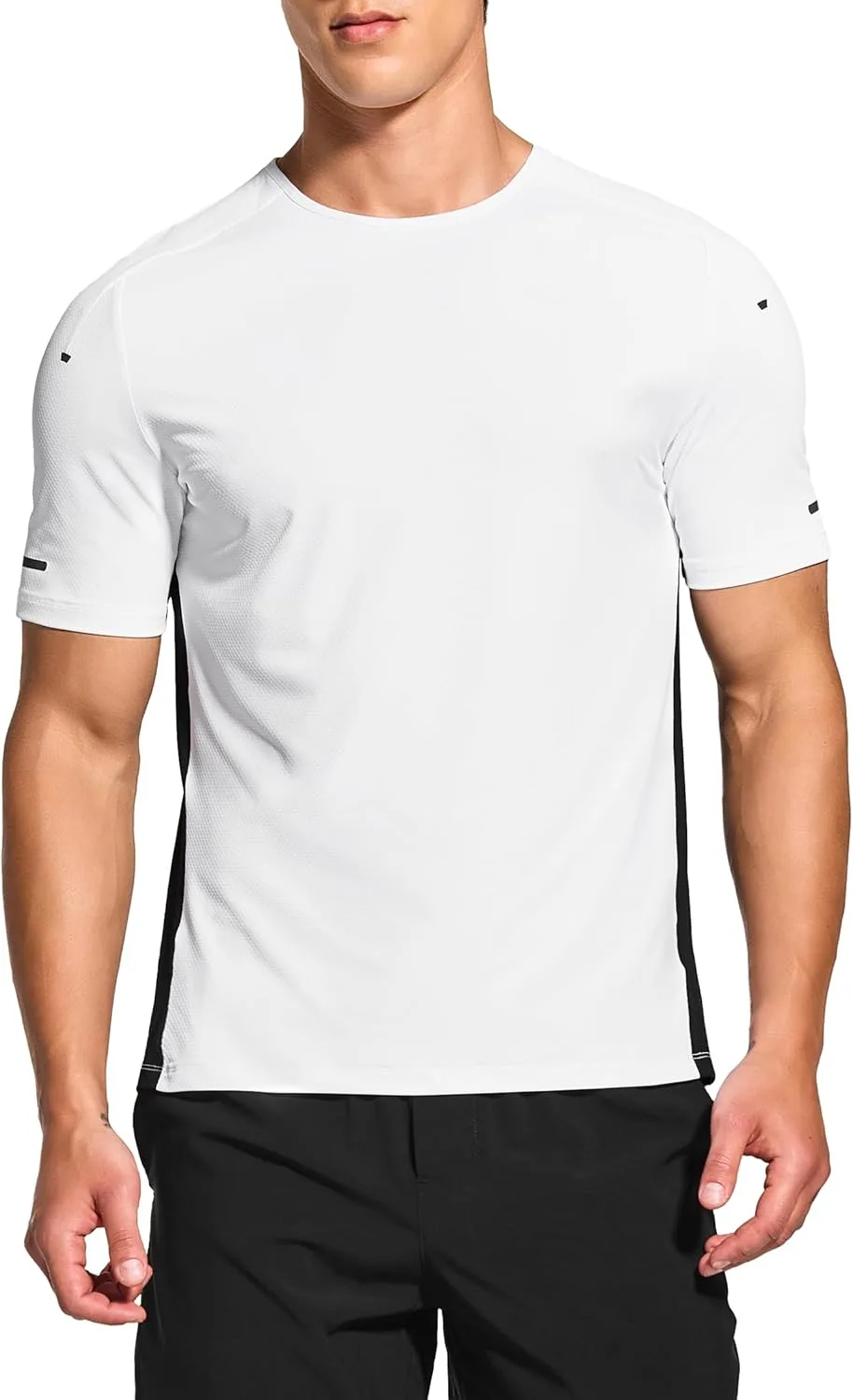 DEMOZU мужская футболка с коротким рукавом для тренировок — быстросохнущая, отводящая влагу (Big & Tall)
DEMOZU мужская футболка с коротким рукавом для тренировок — быстросохнущая, отводящая влагу (Big & Tall)